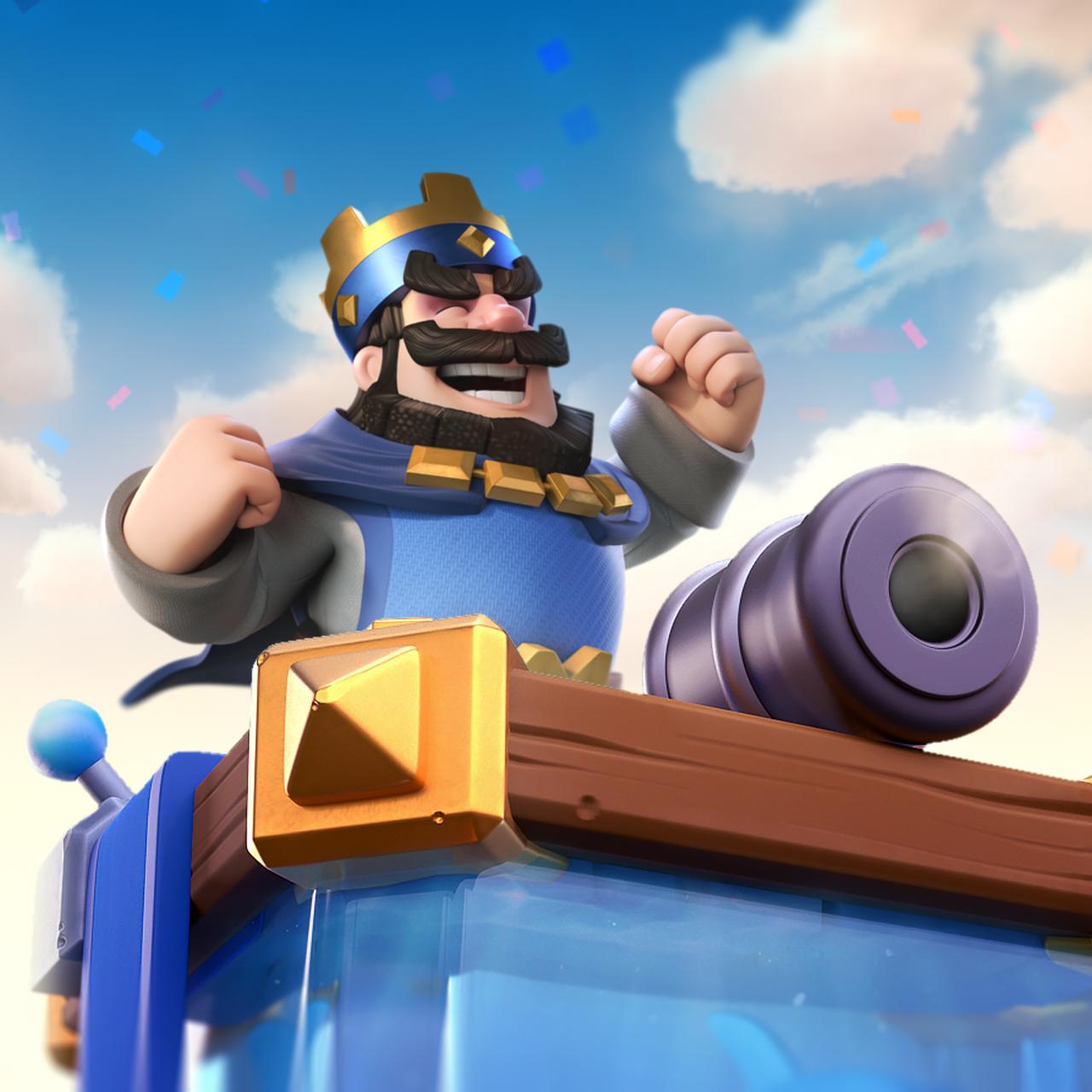 Https link clashroyale com. Башня короля из клеш рояль. Королевская башня клеш рояль. Король клеш Ройал. Синий Король клеш рояль.