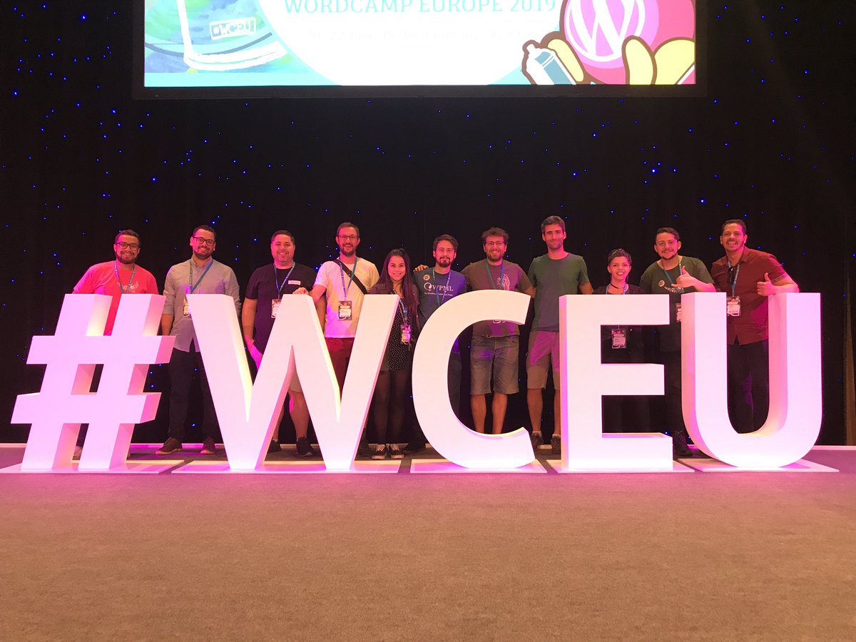 Brazilian meetup #wceu