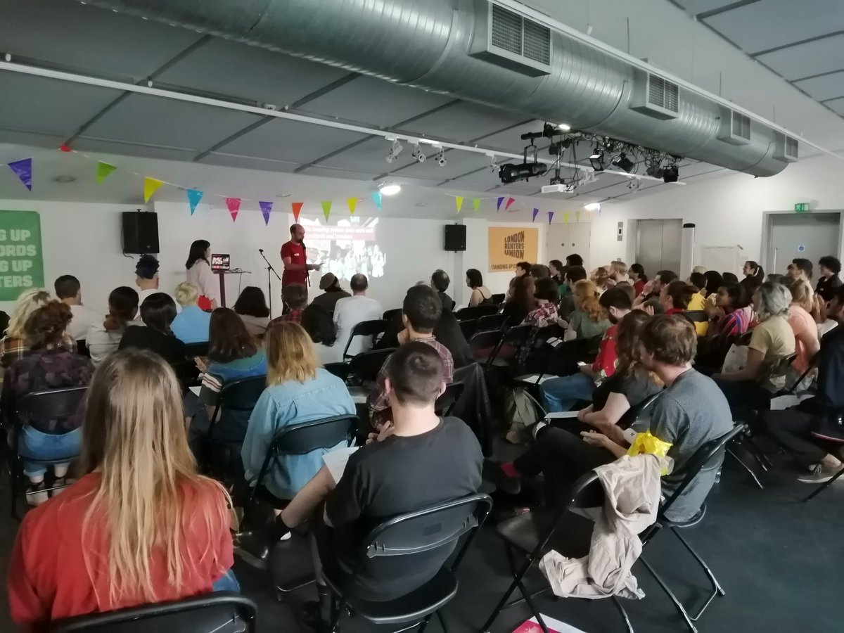 @LDNRentersUnion is one today! 🎉🎉🎉  So excited to be at LRU's first All Member Assembly - celebrating victories, and planning how we are going to win a fair housing system for all. Renters are fighting back, and we are winning! ✊✊✊ #lruassembly2019  #RenterPower