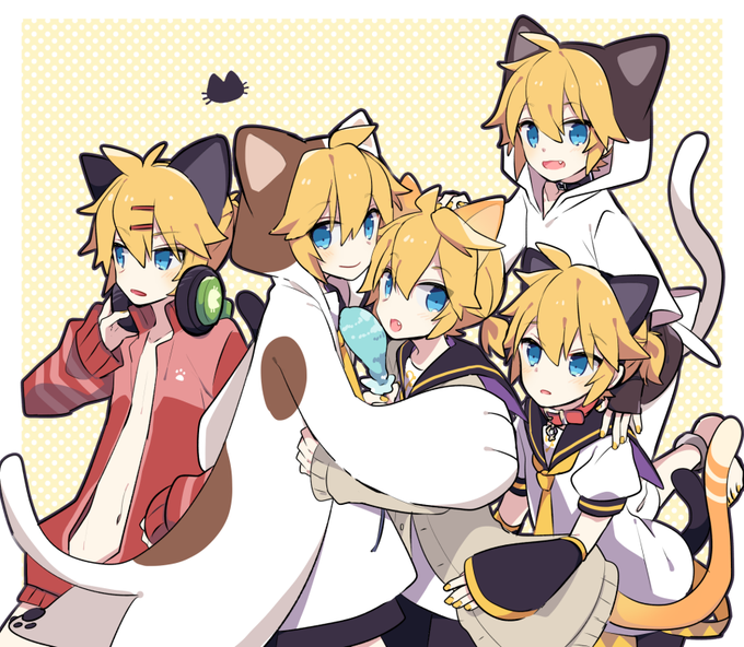 「animal hood cat ears」 illustration images(Oldest)