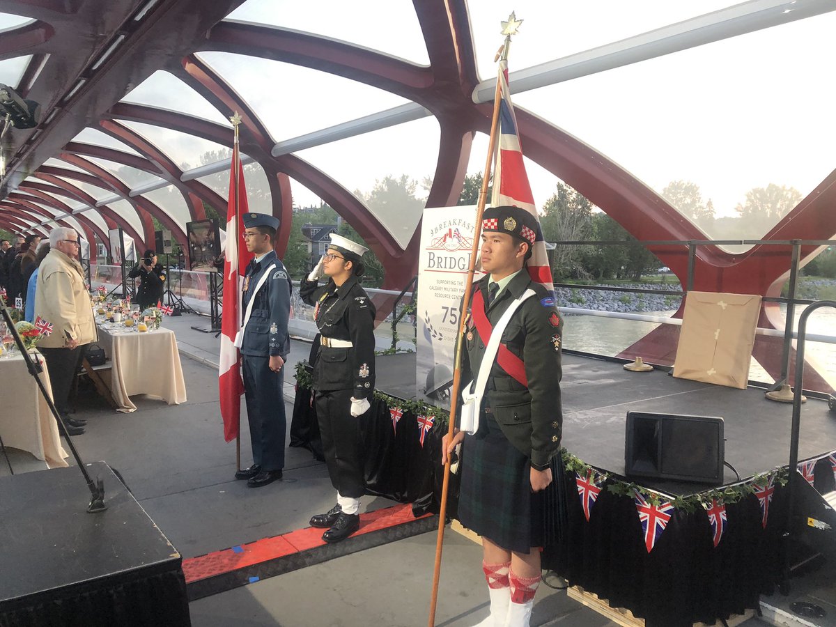 We are proud to be invited guests and participants at this years Breakfast on the Bridge event in support of MFRC Calgary and treatment of PTSD. #ProudStrongReady #Calgary #YYC #ArmyReserves #Canada