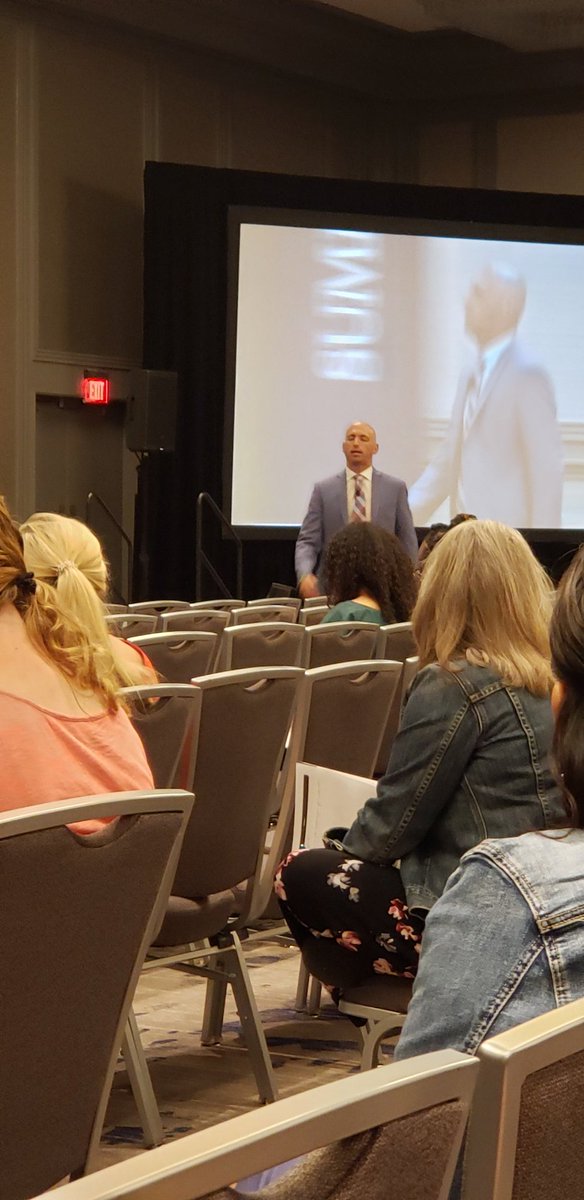 cfisdrthompson's tweet photo. Brian Mendler "That One Kid" uncomfortable is the beginning of change. #InnovativeSchoolSummit #Innov8Schl https://t.co/rOvRPEVGen