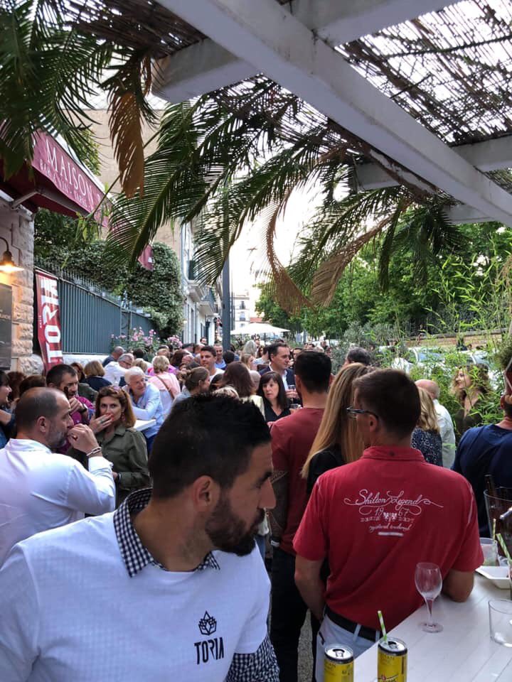 TORIA_BEER's tweet photo. La Team TORIA vous remercie d’être venus si nombreux hier soir! C’était un plaisir de vous faire découvrir nos bières en avant-première et de passer un bon moment avec vous.
Un grand merci à la Maison Blanche, à Patrick Latorre et son équipe, pour leur accueil ! https://t.co/TLkqq4Yycq