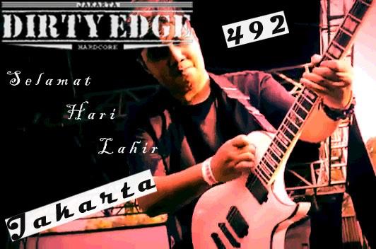Kami, kami, kami!
Malaikat penjaga kota
Sekotor udaranya, setercemar sungainya
#Ibukotakamipunya

 Dirgahayu DKI Jakarta, #jkt492 #jakartacityhardcore #hardcoreband #dirtyedgehxcx 
#WajahBaruJakarta