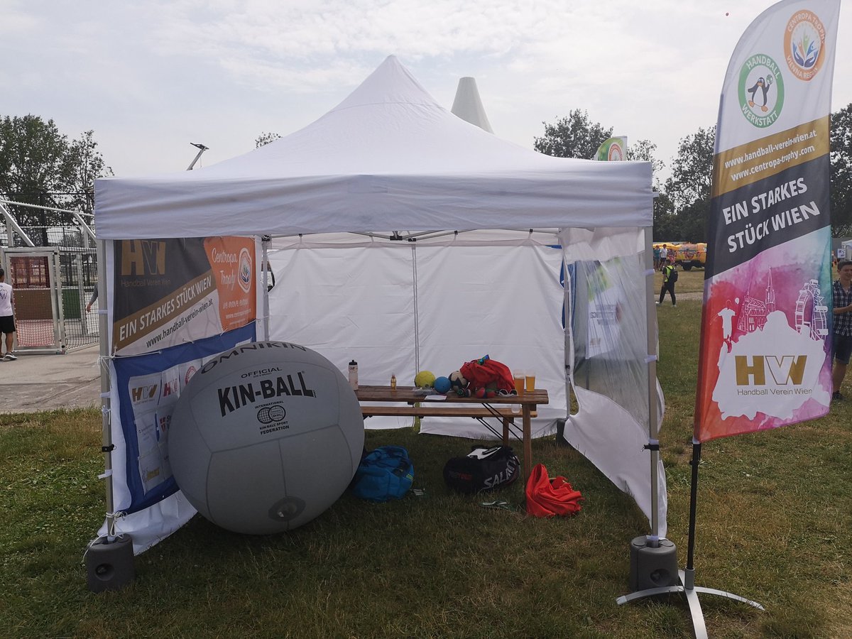 Kin-Ball live at the biggest Open Air Event worldwide with more than 3.5 Million Visitors.