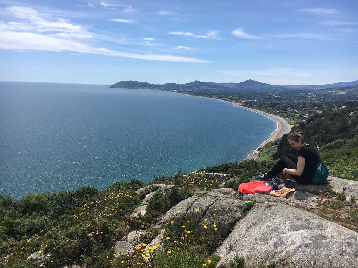 Up on Killiney Hill. #picnic #hikingIreland