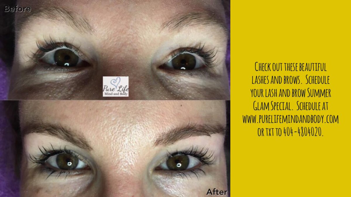purelifemb's tweet image. #Lashlift #Lashstuff #brows #browtint #browcode #nomakeup #beauty #spatreatment #roswelllashes #yourlashes #yourbrows #purelifemindandbody