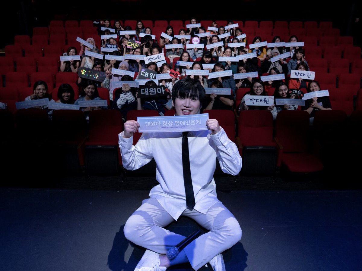 We hope you have enjoyed Park Daewon’s 1st Fan Meeting <After School with Daewon> in Singapore! 

#ParkDaewon #박대원 #ParkDaewonInSG #AfterSchoolWithDaewon