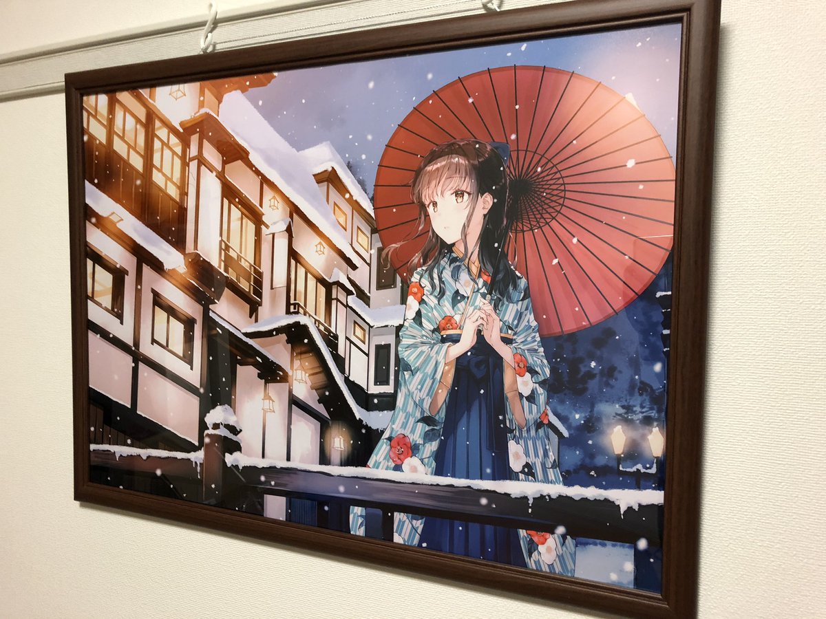 はふり on Twitter: 新作揃え 複製原画 hiten複製原画 絵師100人展 11 【最終値下げ】hiten キャラクターグッズ