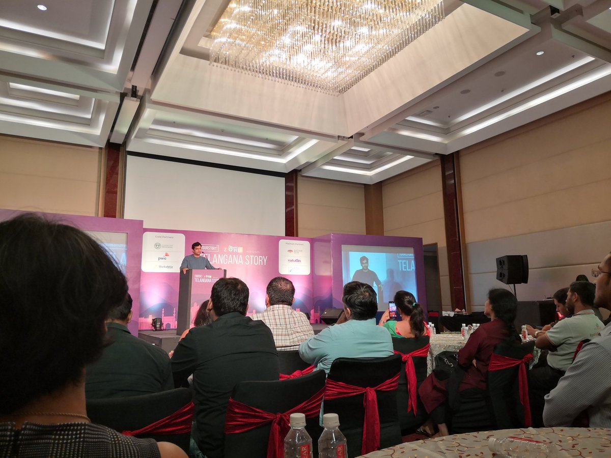 Encouraging, Intriguing, and Inspring were the notions associated with the audience at Telangana Story - Celebrating the Spirit of Entrepreneurship, organised by <a href="/YourStoryCo/">YourStory</a>. Thank you <a href="/SharmaShradha/">Shradha Sharma</a>.