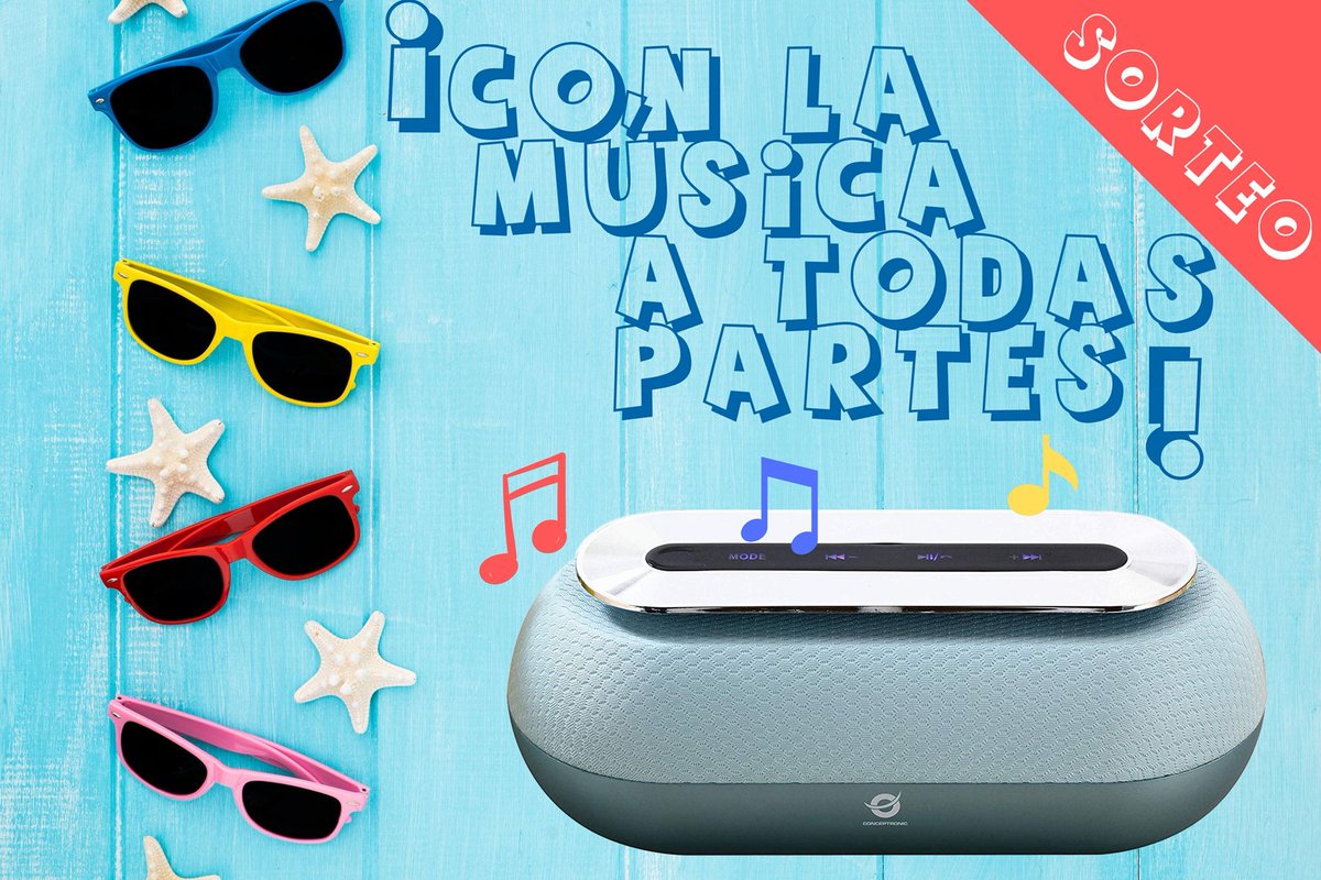 GrupoCoelca's tweet photo. 🛑🛑 Entra en Facebook 🛑🛑
📢 Sorteo de altavoz bluetooth
Si quieres participar tendrás que:
1 Dar me gusta 👍 a la página del Grupo Coelca
2 Nombrar 2 👫 amigos en esta publicación
Esperamos x tí hasta el 30 de junio
#GrupoCoelca #Coelca #nstaladoraQuintana https://t.co/2yo3CTMOqf