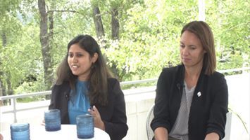 BarefootCollege's tweet photo. Live from the 2019 Aspen Ideas: Health, Courtney Martin, Lindsey Barari, and Dr Monalisa Padhee from Barefoot College discuss how philanthropy can best support women and girls. 
#womenempowerment #menstruation #barefootenriche
https://t.co/4mnlXeJcla https://t.co/3ZrVwrnHQq