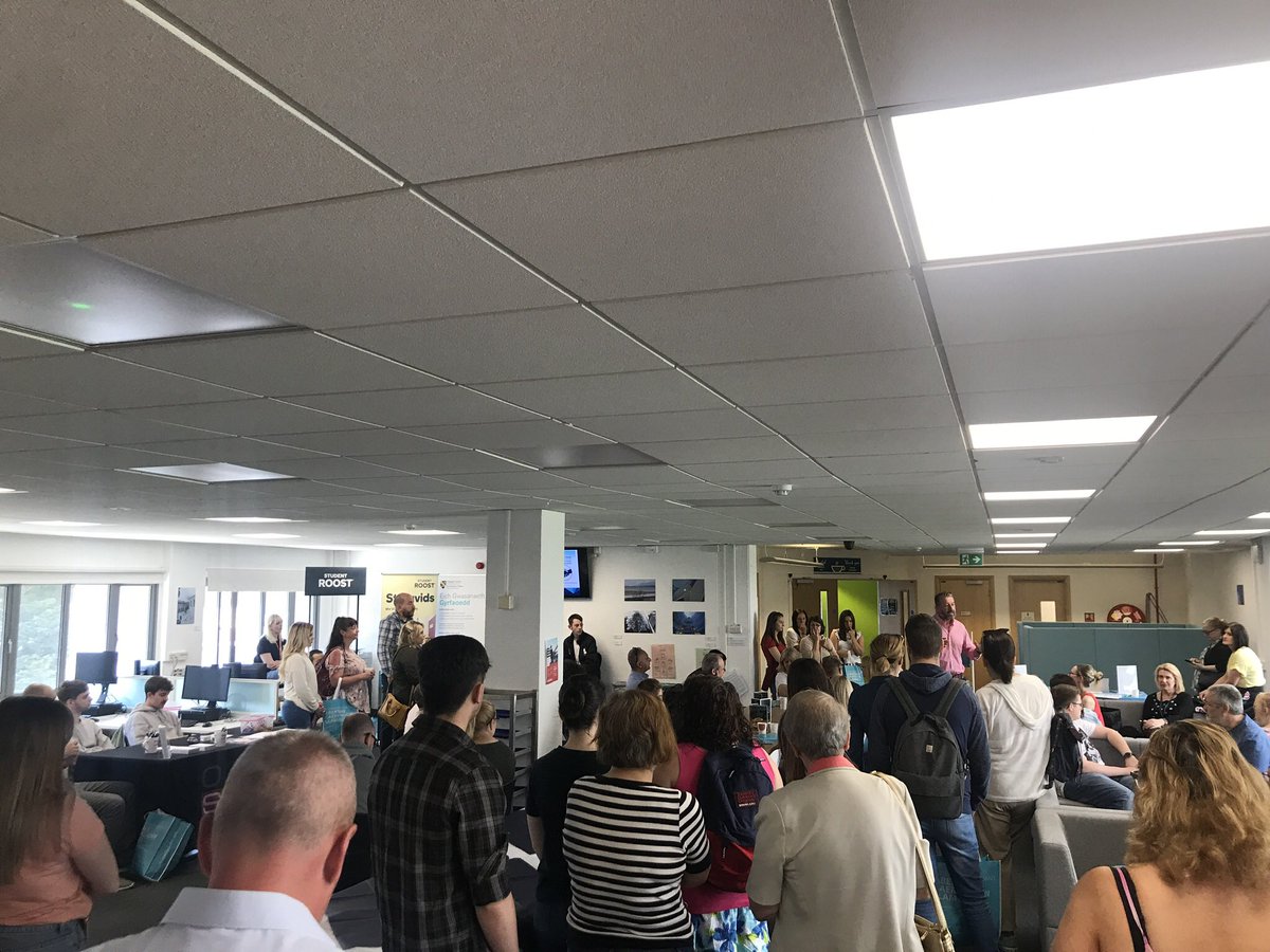 Lovely to meet so many potential students at today’s open day #notbusinessasusual #studyuwtsd