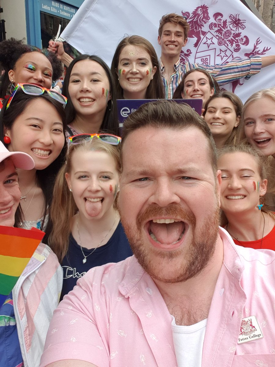 Thanks for looking after us @LGBTYS! @Fettes_College #PrideEdinburgh #Pride2019