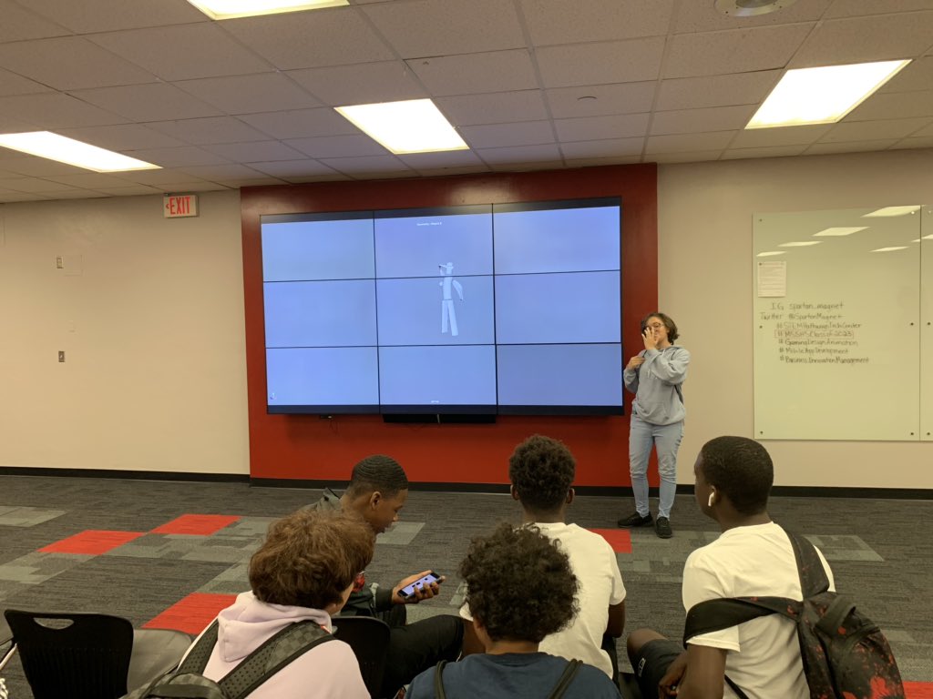 SpartanMagnet's tweet image. Wrapping up our STEM Magnet Summer Camp with presentations and  Q&amp;amp;A with the Principal. Congratulations to new students who took the opportunity to prepare for their STEM Magnets Program. #MSSHSClassof2023 #businessinnovationmanagement #gamingdesignanimation #mobileappdevelopment