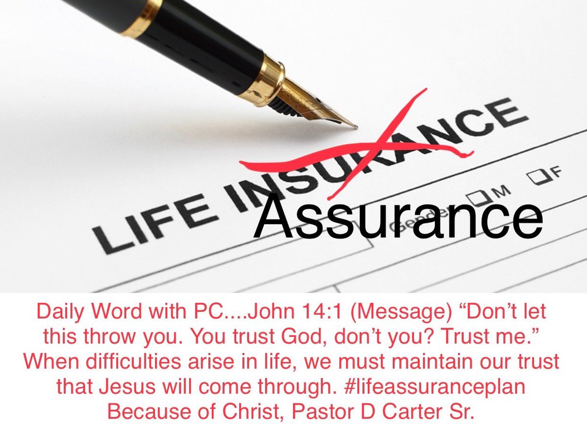 Man can do the best they can, but some situations ONLY JESUS can give that Blessed Assurance that is will be alright #heswithme #blessedassurance #blessed #letnotyourheartbetroubled #notworriedanymore #dontworry #troubledhearts #settled #itsabovemenow #insurance #assurance