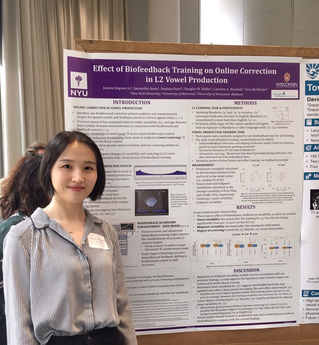 joannejw_li's tweet image. Presented our poster with Sam Ayala at #2019BSMCS and had a great time with NYU team at BU! Thanks to the travel fellowship I got this amazing view from BU apartment.😍 Thanks @SteppLab for the organization and looking forward to the next one in two years!