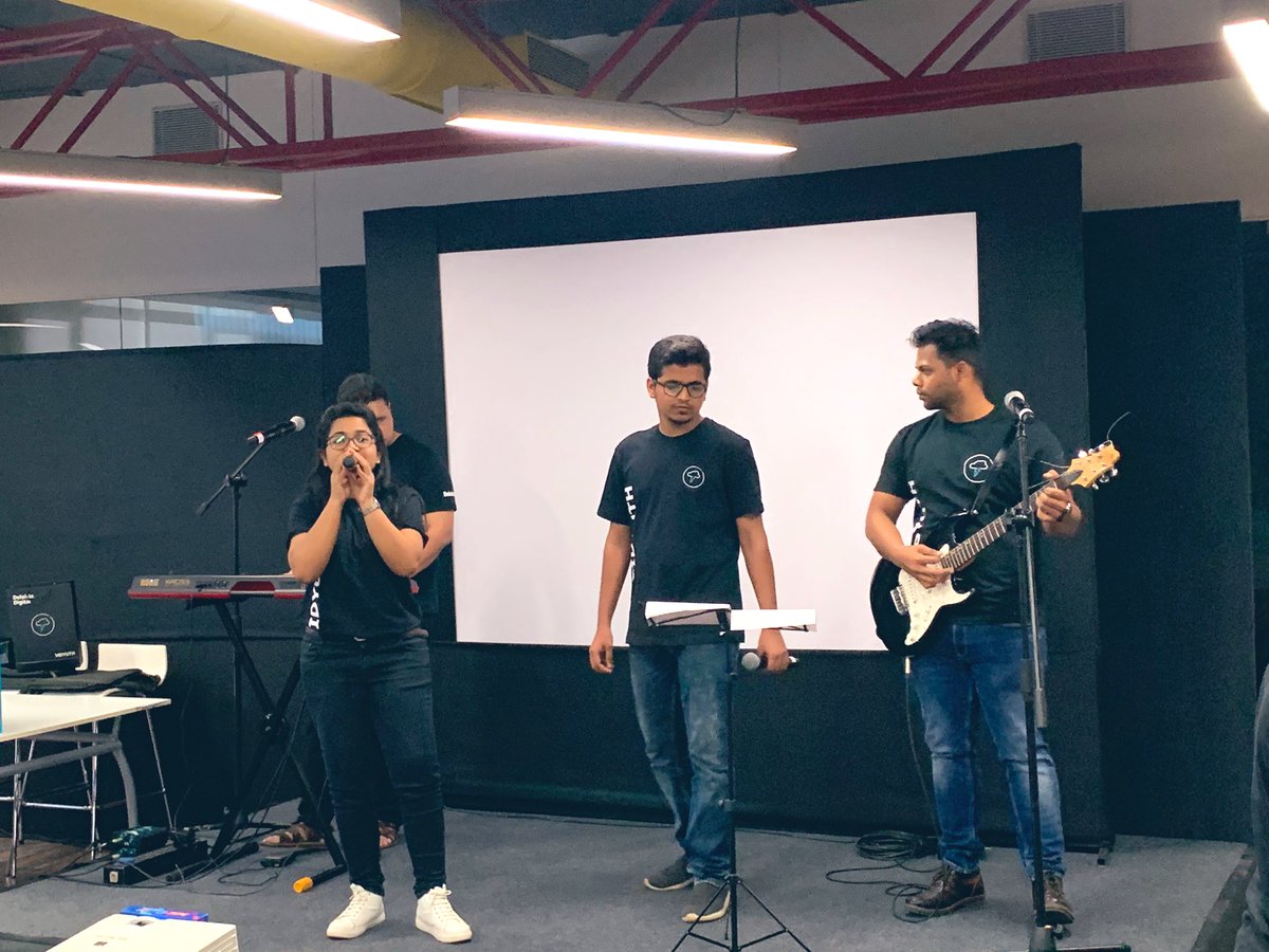 Time to unwind with some great music @ #DeloitteVidyuth2019 <a href="/MotwaniManishP/">Manish Motwani</a>