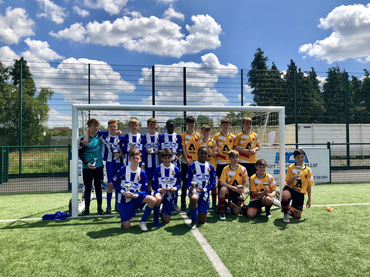 Fantastic way to finish the season, winning the <a href="/KSportsfcyouth/">K Sports FC Youth</a> <a href="/PearsonWhiffin/">Pearson Whiffin</a> invitational fiesta for U13 <a href="/KentYouthLeague/">KentYouthLeague</a> teams. Both teams qualified from tough groups and one went on to beat <a href="/MetrogasFC/">Metrogas FC</a> 2-0 in a great final 👏👏👏