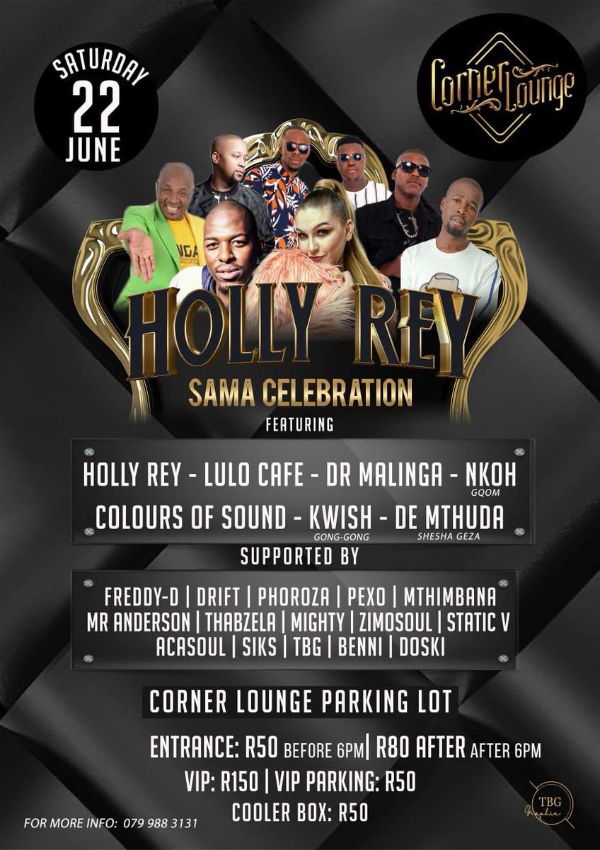 Hollyreymusic's tweet image. What a line up! Touchdown Klerksdorp @KwiishSa @LuloCafe @drmalinga @Djnkoh_Madlala @_ColoursofSound #SAMA25 Celebration #CornerLounge