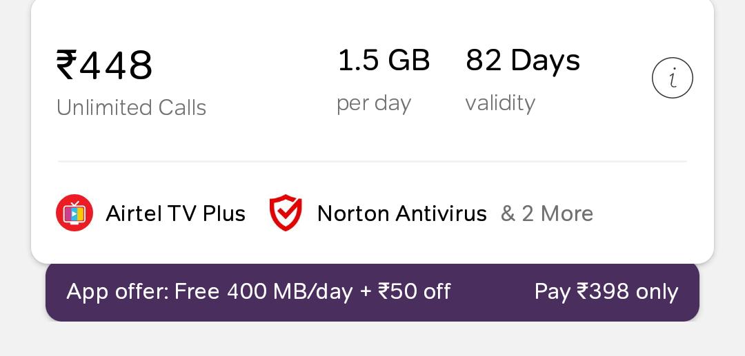 VivekMa46689905's tweet image. As per the text received yesterday i was suppose to get the below mentioned in screenshot 1 offer but what i got is mentioned there in screenshot 2 
TransID 609784894; Contact No. 9818932188 
#orderdiscrepency #Zerocustomersupport #patheticServices 
@airtelindia @Airtel_Presence