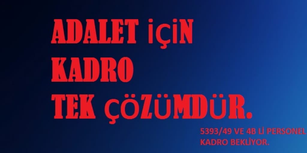 4Bve5393eKADRO's tweet photo. #SüresizSözleşmeliyeAdalet

TÜM KAMU ve BELEDİYELERDE 6 yıldır kadro bekleyen DİĞER sözleşmeli memurlar ne olacak?

@RTErdogan @emrullahisler  @naci_agbal @nacibostanci @lutfielvan @mehmedmus @ifarukaksu @ZehraZumrutS @mahirunal @_aliyalcin_ @Leventusl @MetinYilanci @Bem_Bir_Sen https://t.co/mYZVjTmElZ