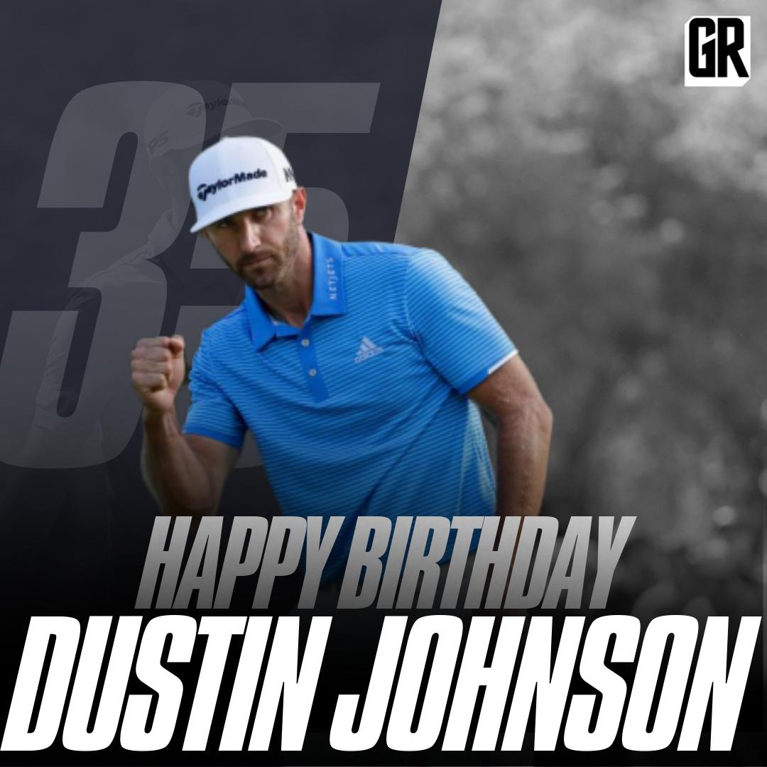 Happy birthday to major champion and 20-time PGA Tour winner Dustin Johnson! 