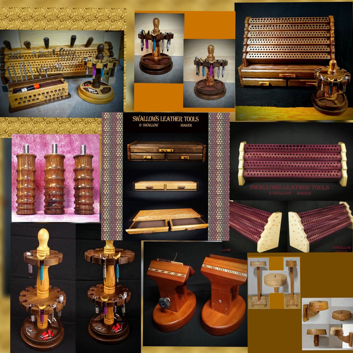 SwallowsLeather's tweet image. Just a few of our many products!
Serving the leather community!  @swallowsleathertools