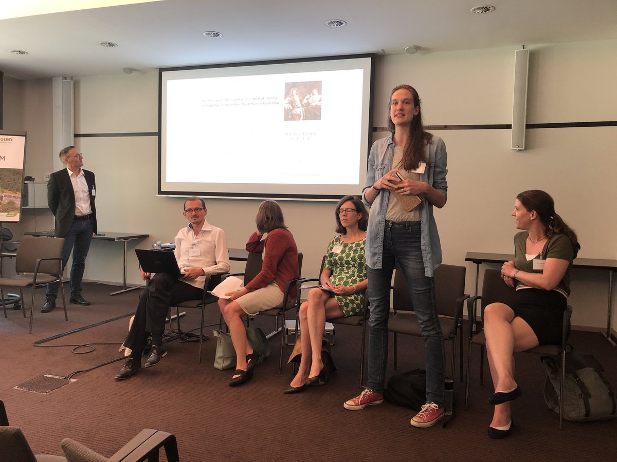 GewinaS's tweet image. Time for our final Round Table: Understanding Knowledge: A History of Knowledge Concepts and Practices. #Woudschoten8 #historyofknowledge