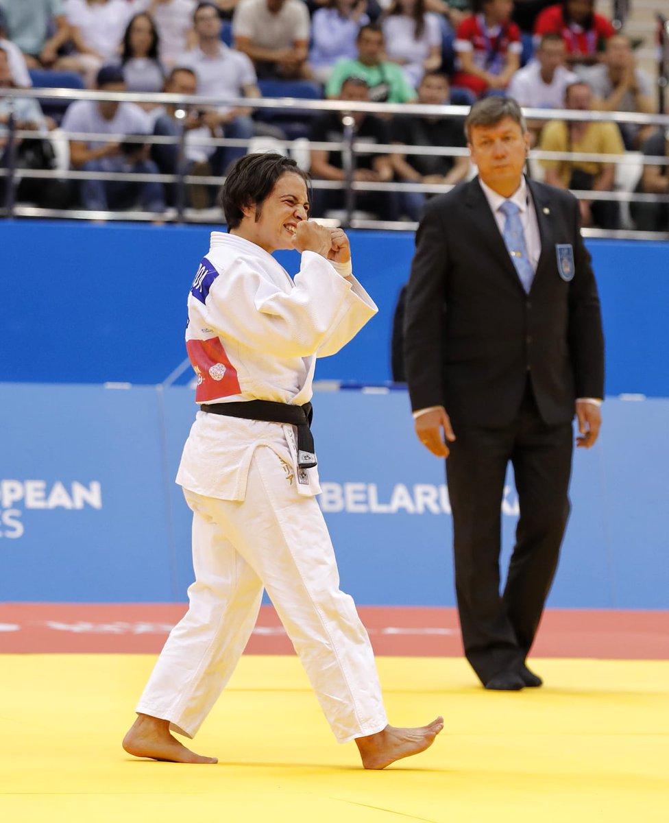 COE_es's tweet photo. 🥉MEDALLA DE BRONCE🥉 @JuliaFigueroaPe le da a España 🇪🇸 la primera presea en #Minsk2019 al ganar a la portuguesa Catarina Costa en el combate por el bronce en -48kg con un Waza-Ari. Alejandro Blanco @COE_Presidente y Victoria Cabezas, secretaria general, lo vieron en directo https://t.co/fkH6v1dk2O