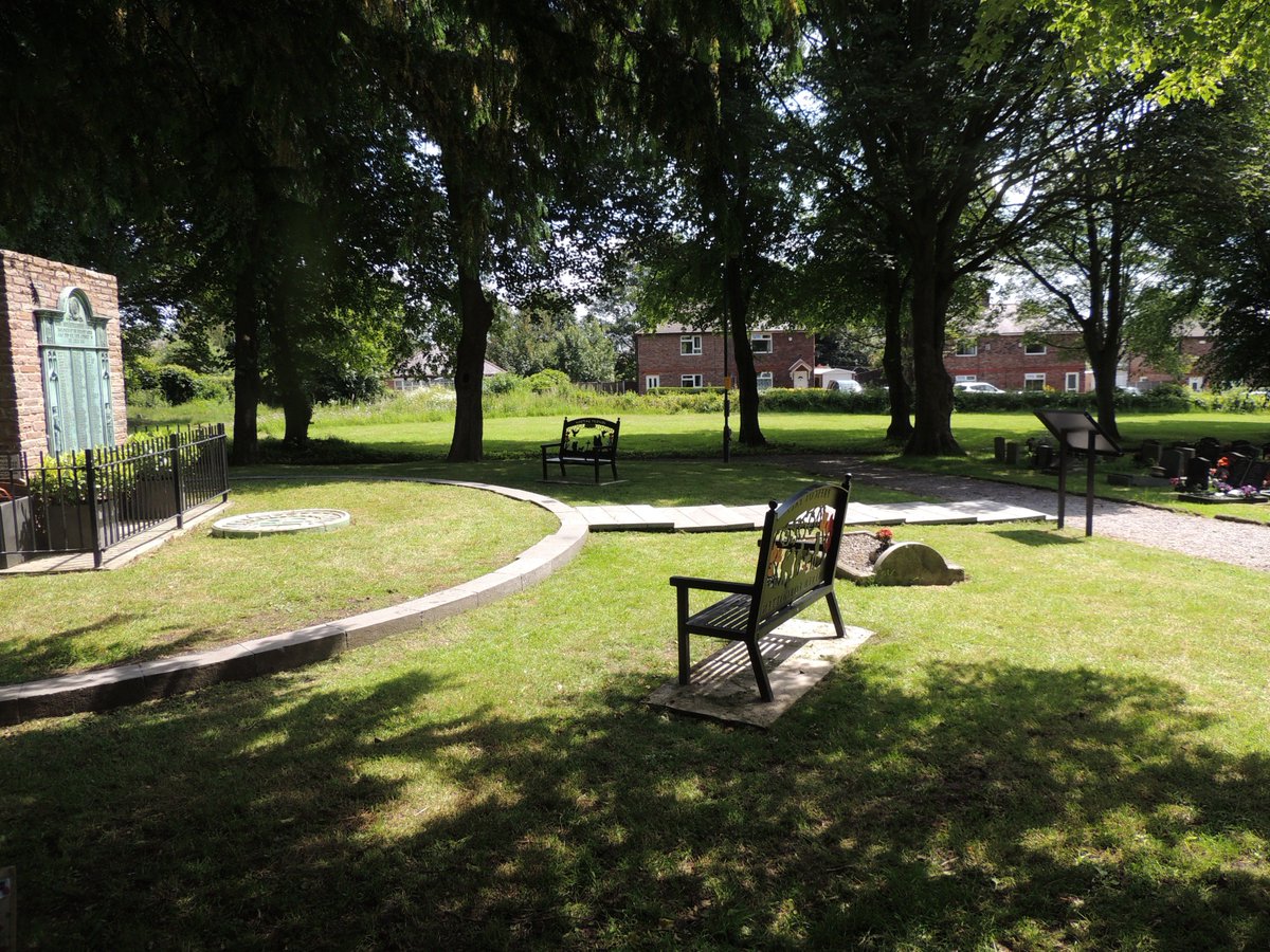 FriendsofFOPCC's tweet image. Another 2 lovely benches installed today around the BI Memorial.  Dedicated to Prescot's Fallen, and to Prescot's historic past.  We are quite proud of them and want to thank everyone for their donations and fundraising,