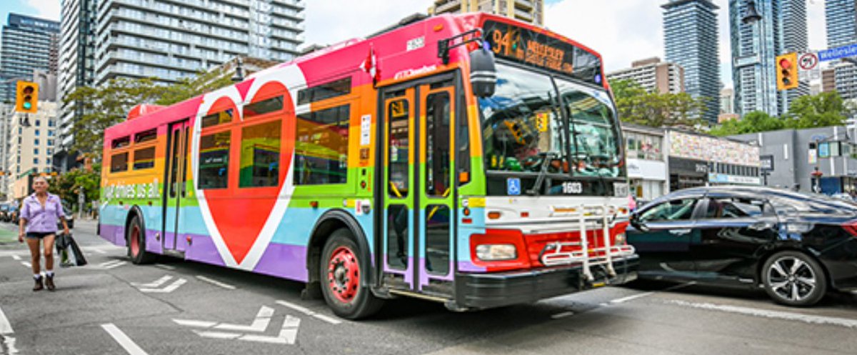 Transit122's tweet photo. Happy #Pride from all of us at #TTC TEU ! We will be on the system ensuring everyone's safety.
It's a beautiful day #Toronto🏳️‍🌈 @TTChelps #LoveWins #TTCpride ❤️ https://t.co/aiutEM8L6e