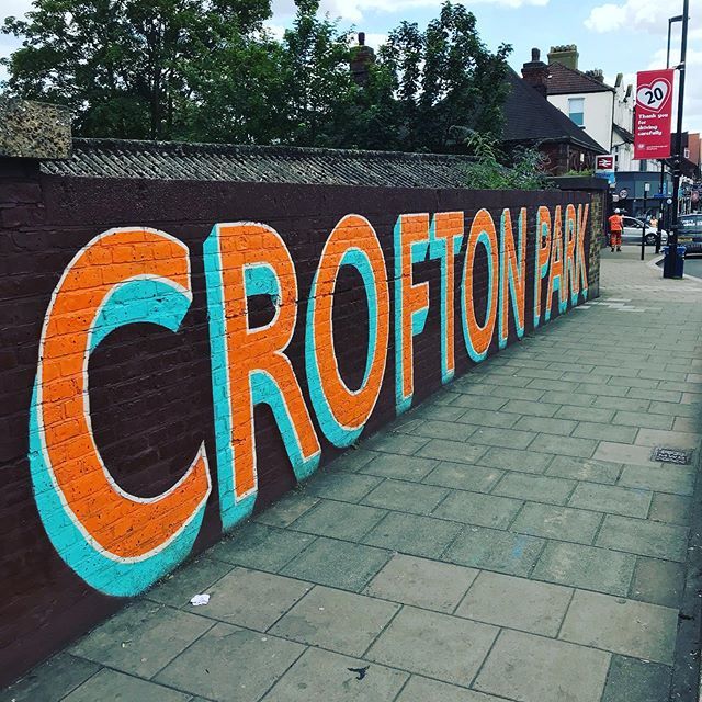 Another lovely sign by <a href="/lionel_stanhope/">Lionel Stanhope</a>  #croftonpark #brockley