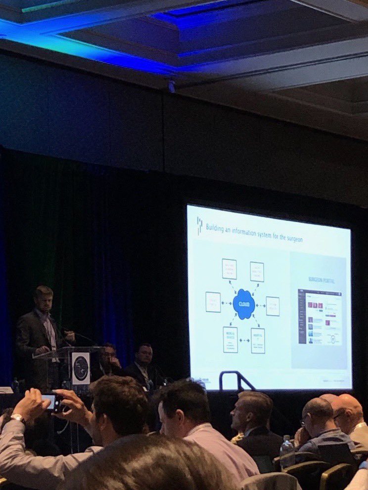 Verb Surgical (@verbsurgical) on Twitter photo At its core, Digital Surgery is about building an information system for the surgeon. Dave Herrmann, SVP Marketing and BD at Verb describes our development approach powered by the latest advancements in connectivity and machine learning. At <a href="/socroboticsurg/">Society of Robotic Surgery | SRS</a> #SRS2019 At its core, Digital Surgery is about building an information system for the surgeon. Dave Herrmann, SVP Marketing and BD at Verb describes our development approach powered by the latest advancements in connectivity and machine learning. At <a href="/socroboticsurg/">Society of Robotic Surgery | SRS</a> #SRS2019