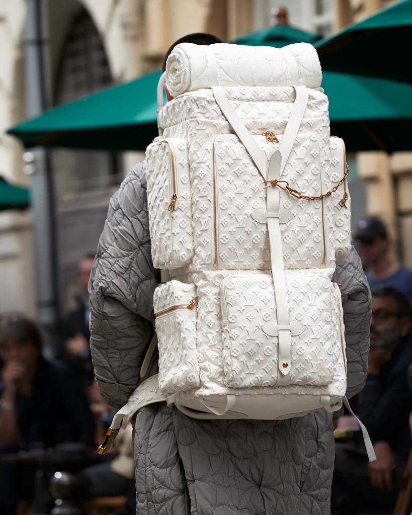 Louis Vuitton on X: #LVMenSS20 Oversized backpacks from