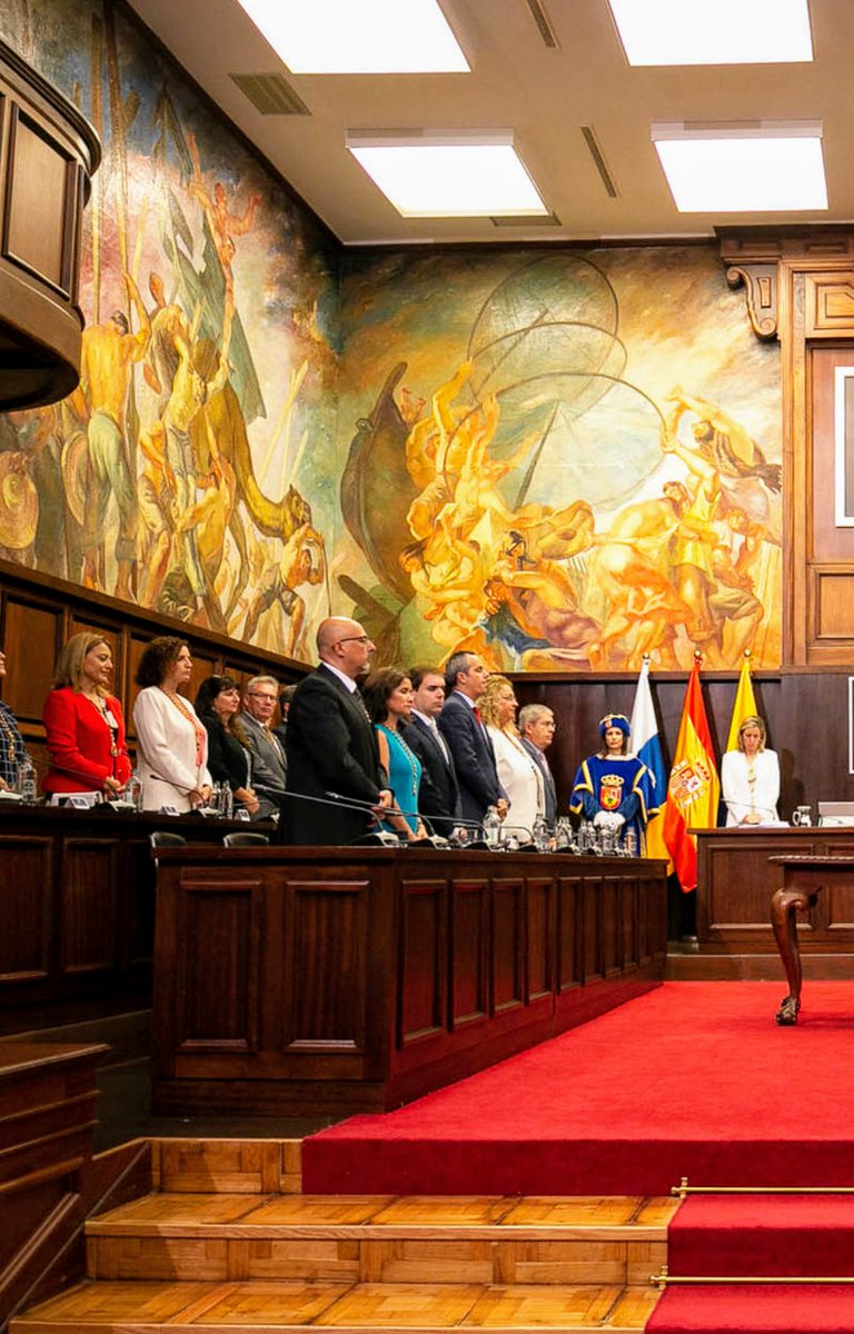 JorgeLahoudH's tweet photo. Hoy he compartido con mis compañeros de @popularesgc el Pleno de Constitución Cabildo Gran Canaria. Tenemos clara nuestra hoja de ruta. Trabajar con responsabilidad, haciendo una oposición seria, clara y contundente para los más de 64.000 Grancanarios que han confiado en nosotros https://t.co/B7c6LkgxSU