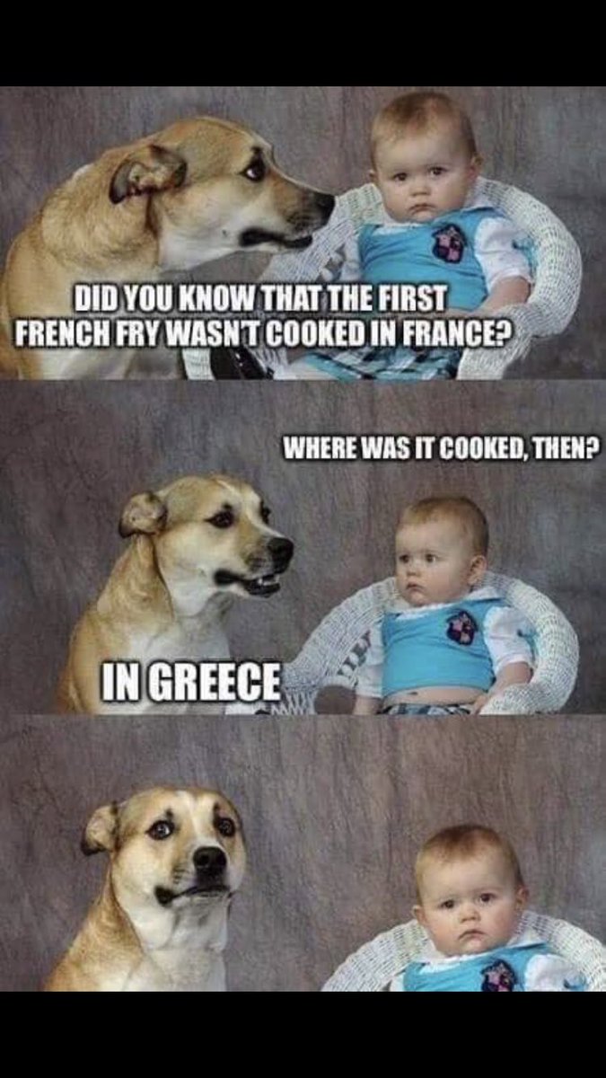 bcartwright789's tweet photo. #SaturdayVibes #SaturdayMorning #DadJokes #FrenchFries https://t.co/J9oYi907fL
