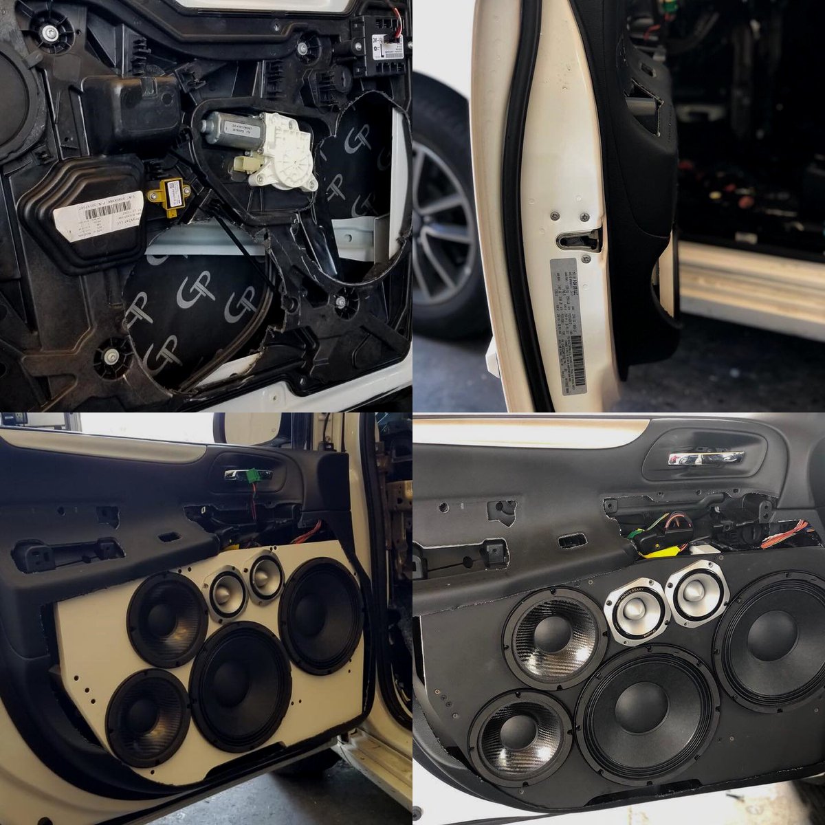 huge stereo system