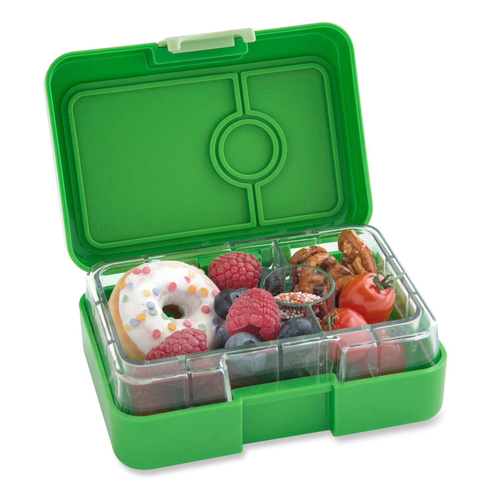 Avocado Green Yumbox Mini Snack Leakproof Snack Box