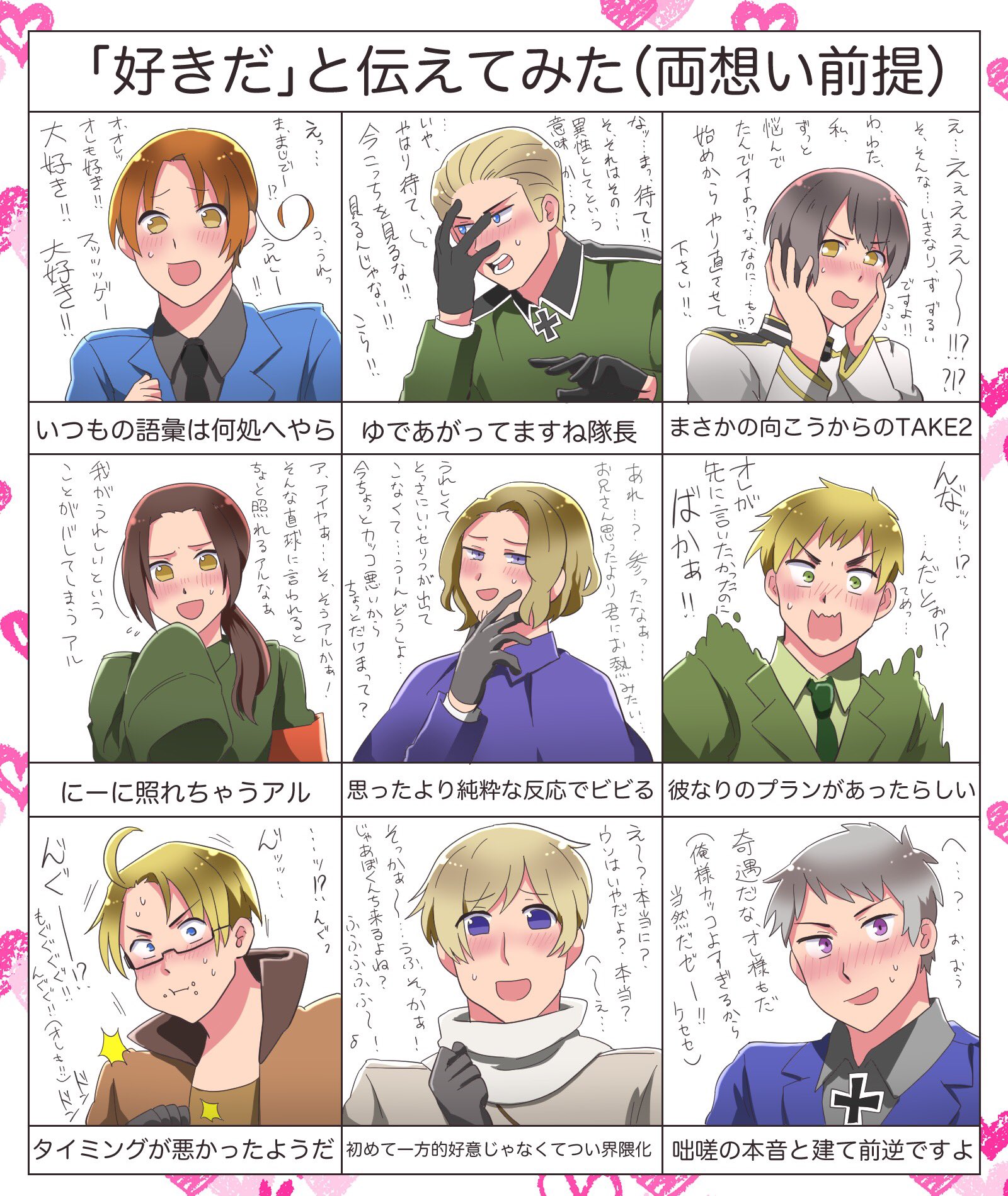 ヘタリアシリーズ Twitter