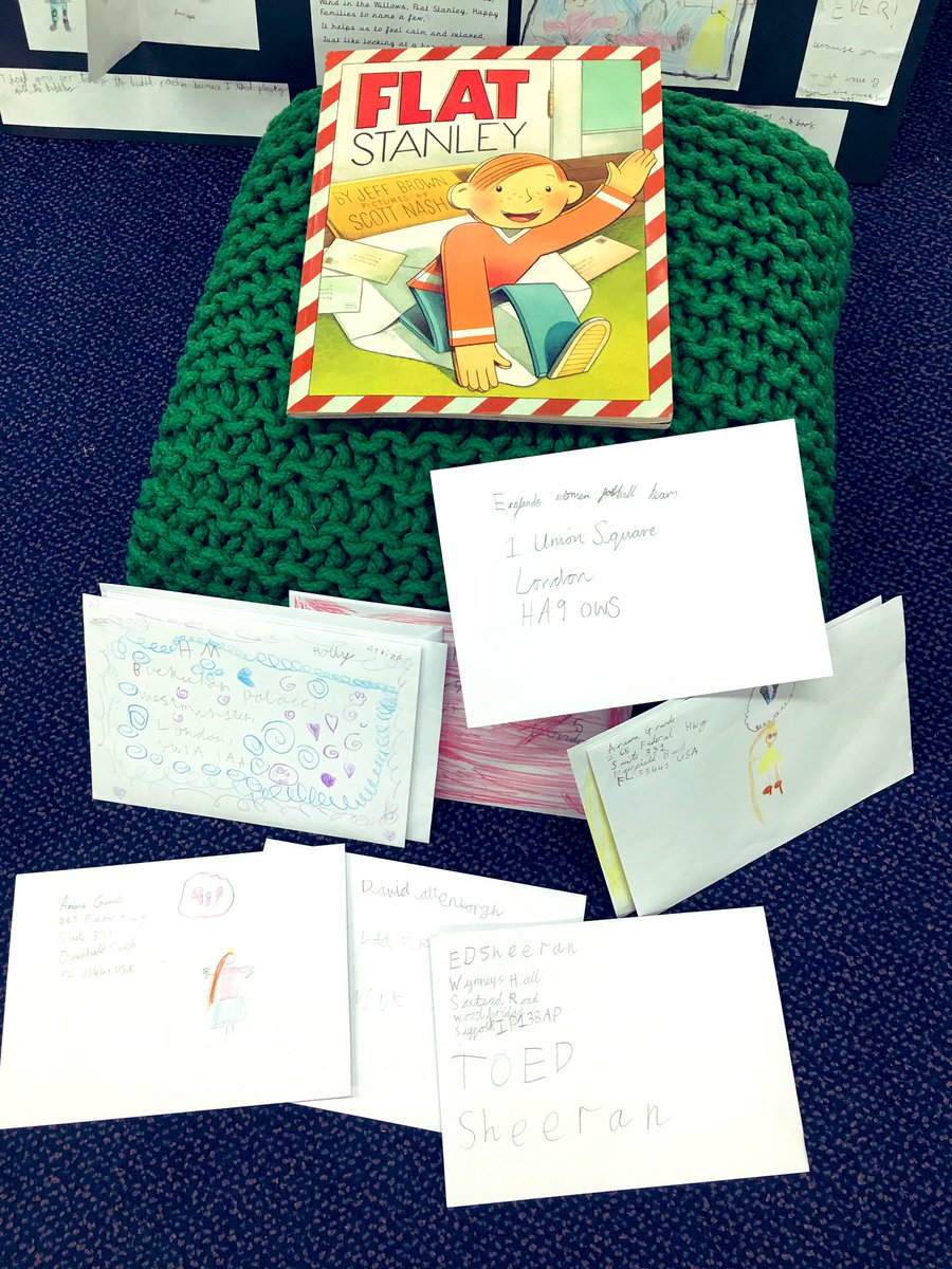 MissChaplin1111's tweet photo. #FlatStanley returns!
These stories have captured the imagination of another year group #inspired #writingforpurpose #EOT #offtimetable #followinterest @RobBiddulph π https://t.co/EKNeg9xTI8