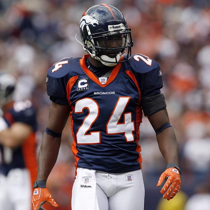 Happy birthday to a future hall-of-famer Champ Bailey of the Denver Broncos cornerback horsepower go Broncos 