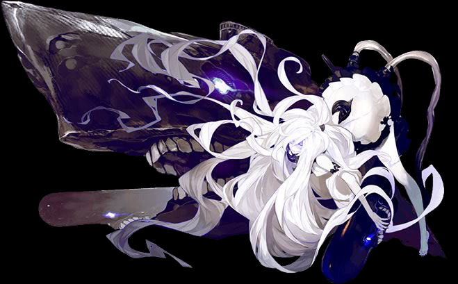 潜水棲姫ってゲーム画面だと怖い顔してるように見えたけど、実際は結構めんこい顔してるの知らんかった_(:3 」∠)_ 