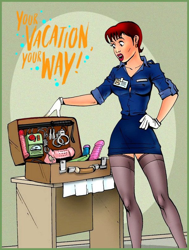 Krankenschwester Schulmaedchen Cartoon Femdom