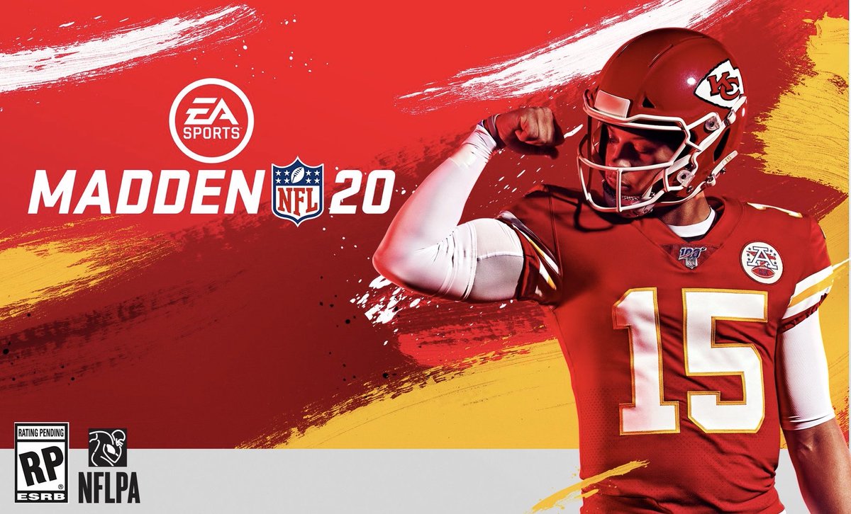 ArrowheadLive's tweet photo. ❗️⚠️❗️Just like that, we are starting a new GIVEAWAY! The lucky winner will be among the first to own the all new #Madden20 featuring our very own @PatrickMahomes on the cover! All you have to do is give us a FOLLOW and RETWEET to enter, don’t miss out! #ChiefsKingdom❗️⚠️❗️ https://t.co/aBNvUaQ5Sn