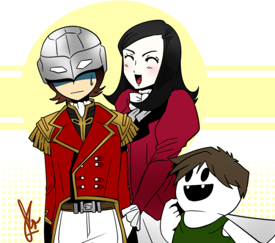 "Tatsuya... it's not Halloween yet. Why are you dressing up like a cartoon character?"

Credit: duckpasta-kamonabe