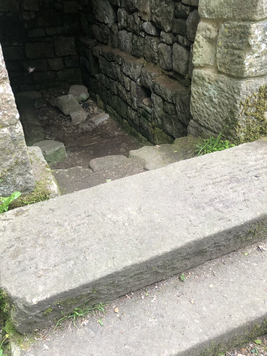 detecting_uk's tweet image. Anyone shed any light on what might have been.  Found in walk up Padley Gorge #Yorkshire