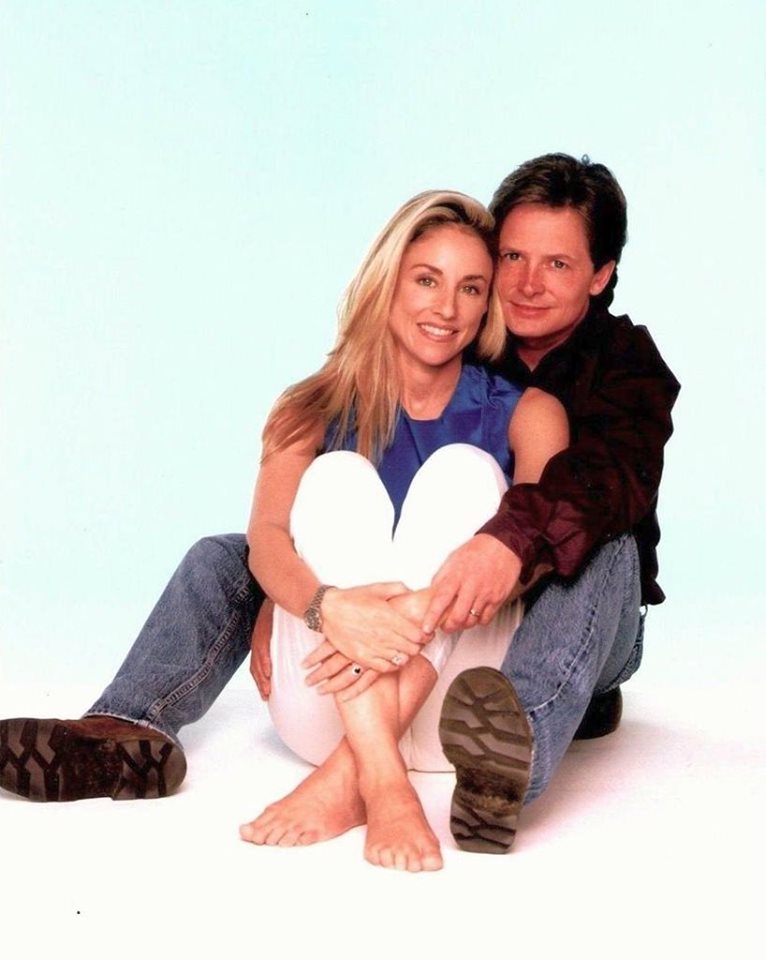 Happy Birthday to Tracy Pollan who turns 59 today!  Pictured here with her husband since 1988,  Michael J. Fox. 