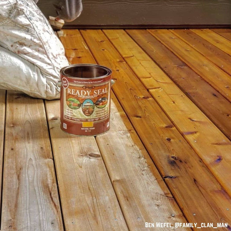 ReadySealinc's tweet photo. Spice it up ❗️Give your wooden deck some character with Ready Seal®. https://t.co/aUyaXzWH1w
#diy #deck #stainingproject #frontporch #design #staining #exteriordesign #readyseal #woodstain #stain #goofproof #decking #woodproject #revamp #home #houseideas #porch https://t.co/7OI4Z2BGwD