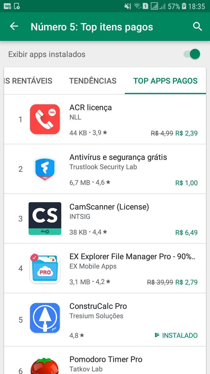 construcalc's tweet image. ConstruCalc Pro classificado como Top 5 na categoria Produtividade de apps pagos no PlayStore. 

play.google.com/store/apps/det…